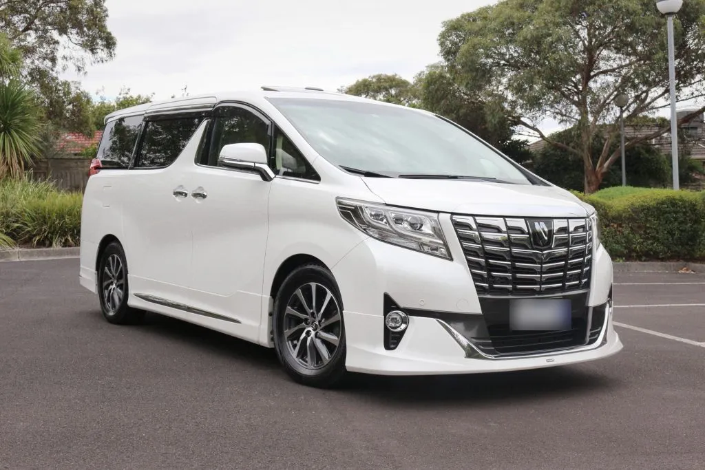 Toyota Alphard for hire in Lusaka, Zambia
