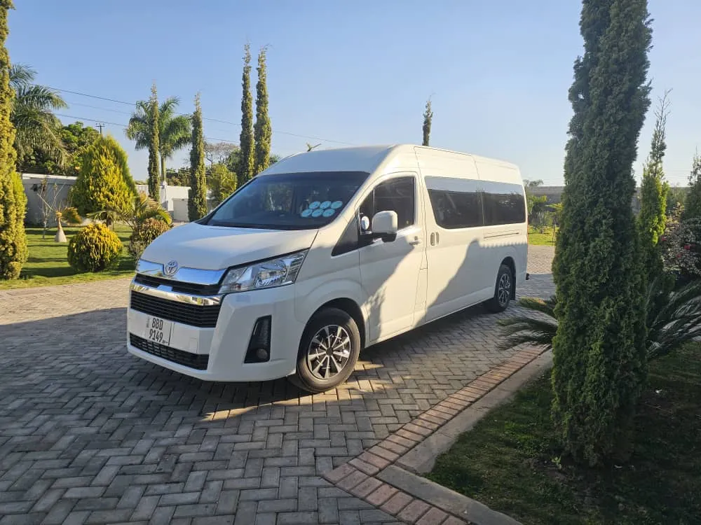 Toyota Hiace for hire in Lusaka, Zambia